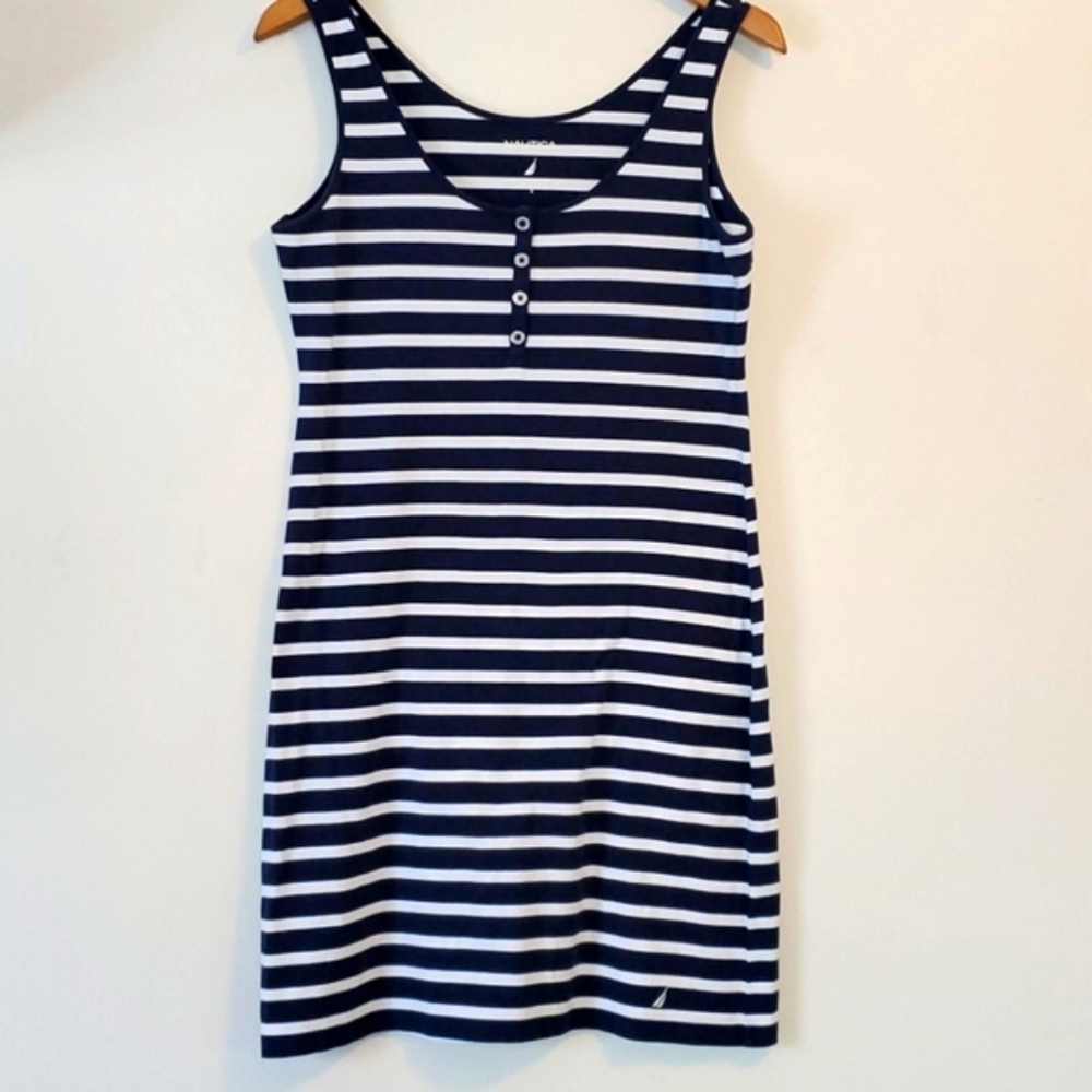 Nautica sleeveless stripped tunic
